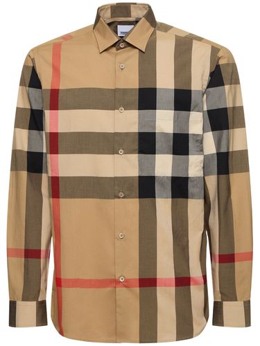 Summerton Cotton Shirt - BURBERRY - Modalova