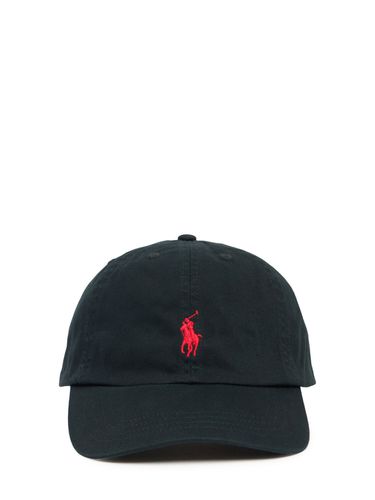 Gorra De Baseball De Gabardina De Algodón - POLO RALPH LAUREN - Modalova