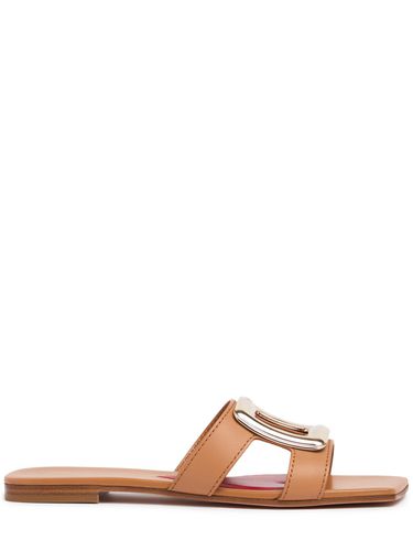 Sandali New Metal Buckle In Pelle 5mm - ROGER VIVIER - Modalova