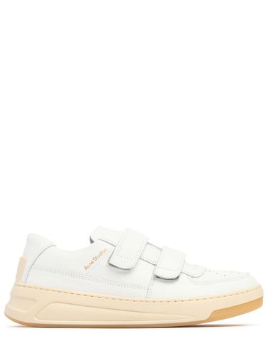 Niedrige Sneakers Aus Leder „steffey“ - ACNE STUDIOS - Modalova