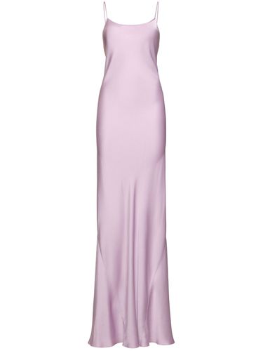 Cami Satin Open Back Long Dress - VICTORIA BECKHAM - Modalova