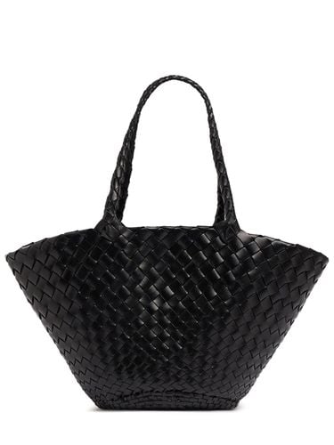 Bolso Tote De Piel Trenzada A Mano - DRAGON DIFFUSION - Modalova