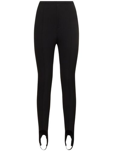 Stretch Jersey Skinny Pants W/ Stirrups - PHILOSOPHY DI LORENZO SERAFINI - Modalova