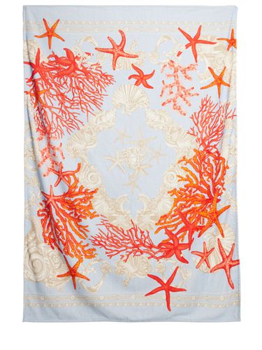 Barocco De La Mer Bath Towel - VERSACE - Modalova