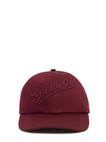 Gorra De Baseball De Algodón - GUCCI - Modalova