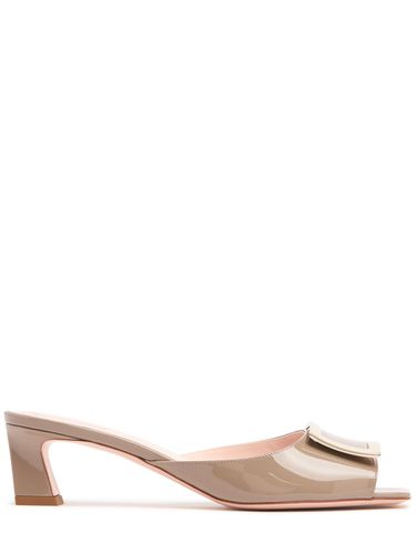 Mm Trompette Patent Leather Mules - ROGER VIVIER - Modalova