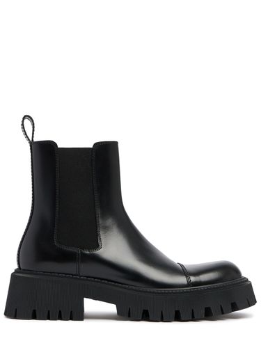 Stiefel Aus Leder „tractor Bootie L20“ - BALENCIAGA - Modalova