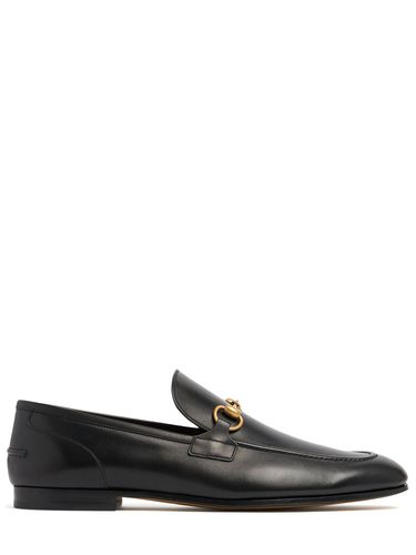 Jordaan Horsebit Leather Loafers - GUCCI - Modalova