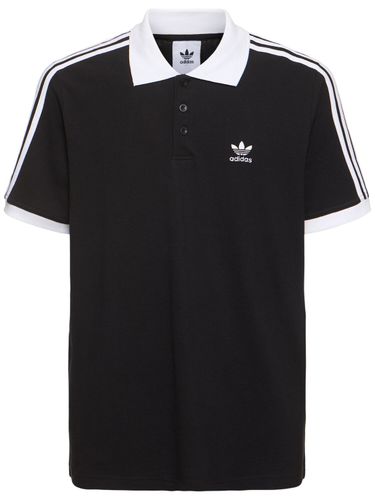 Polo 3-stripes In Cotone - ADIDAS ORIGINALS - Modalova