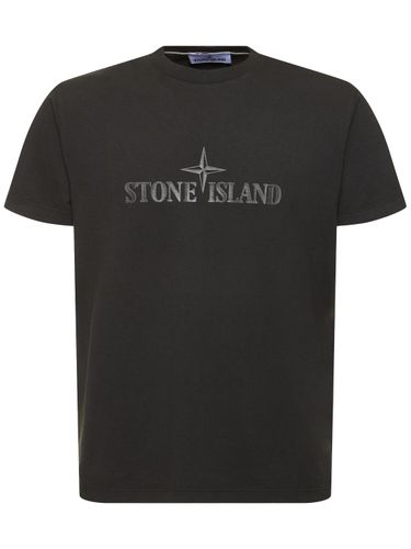 T-shirt In Cotone - STONE ISLAND - Modalova