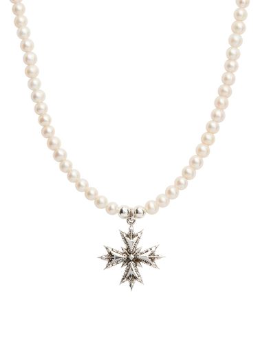 Collana Eb Crest Con Perle - EMANUELE BICOCCHI - Modalova