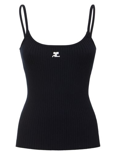 Knit Tank Top - COURREGES - Modalova