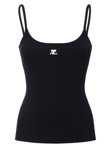 Top De Punto Sin Mangas - COURREGES - Modalova