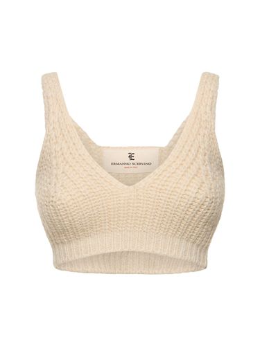 Crop-top Aus Strick - ERMANNO SCERVINO - Modalova