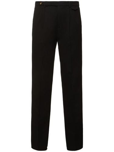 Cotton Gabardine Pants - BRUNELLO CUCINELLI - Modalova