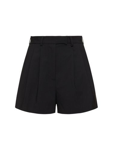 Shorts Sartoriali In Misto Lana - MSGM - Modalova