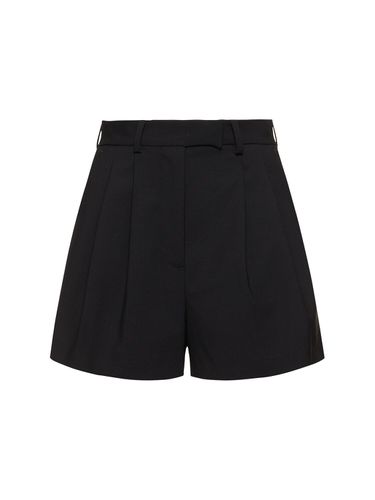 Wool Blend Tailored Shorts - MSGM - Modalova