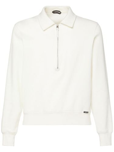 Polo De Rugby De Algodón Y Cashmere - TOM FORD - Modalova