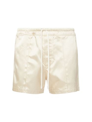 Shorts Aus Glänzendem Satin Mit Paspelierung - TOM FORD - Modalova