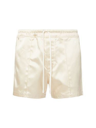 Shorts De Satén Con Ribetes - TOM FORD - Modalova