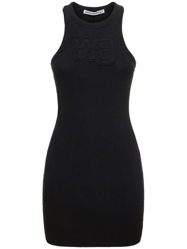 Minikleid Aus Baumwolljersey - ALEXANDER WANG - Modalova