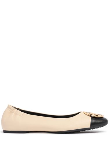 Mm Claire Leather Ballerina Flats - TORY BURCH - Modalova