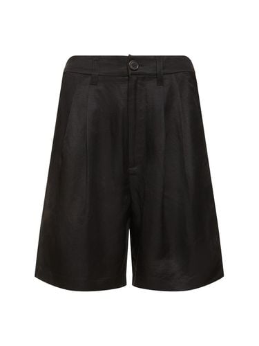 Shorts De Lino - ANINE BING - Modalova