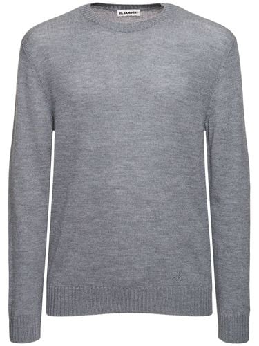 Extrafine Wool Knit Sweater - JIL SANDER - Modalova