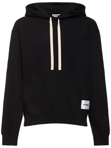 Kompakter Hoodie Aus Baumwollfleece - JIL SANDER - Modalova