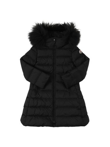 Abelle Long Nylon Down Jacket - MONCLER - Modalova