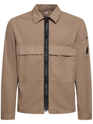 Cotton Utility Overshirt - C.P. COMPANY - Modalova