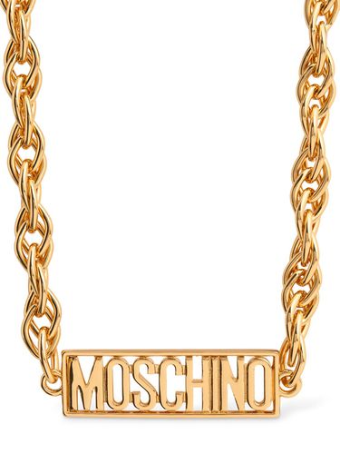 Collana Con Logo - MOSCHINO - Modalova