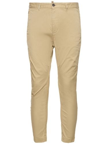 Chinohose Aus Baumwolle „sexy“ - DSQUARED2 - Modalova