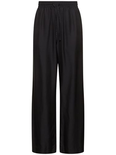 Pantaloni Casual Seta E Modal - MOSCHINO - Modalova