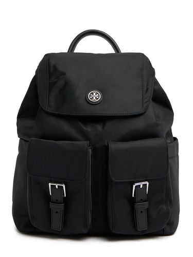 Virginia Flap Nylon Backpack - TORY BURCH - Modalova