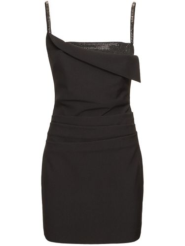 Embellished Crepe Mini Dress - ROLAND MOURET - Modalova