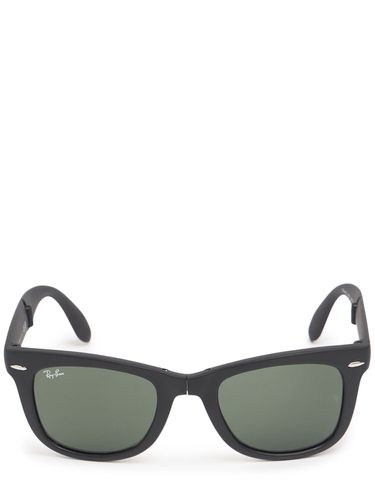 Folding Glossy Wayfarer Sunglasses - RAY-BAN - Modalova