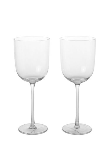 Set De 2 Copas De Vino Blanco - FERM LIVING - Modalova