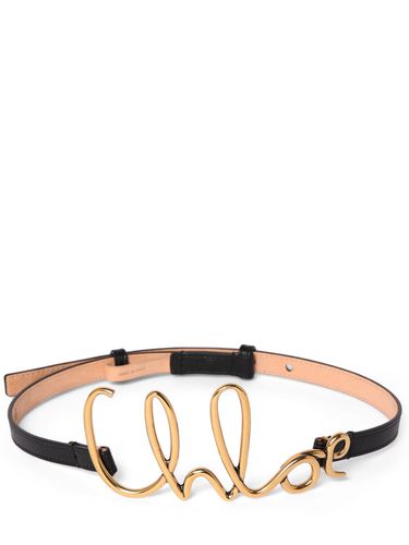 C Chloe Soft Leather Belt - CHLOÉ - Modalova