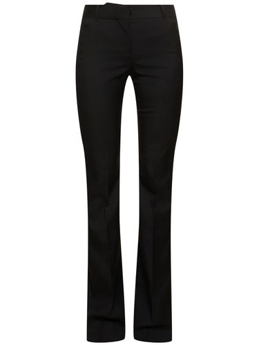 Pantalones De Gabardina De Lana - ALEXANDER MCQUEEN - Modalova