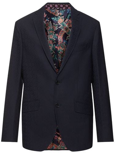 Blazer Aus Kaschmir Und Wolle „roma“ - ETRO - Modalova