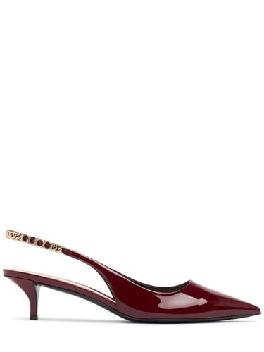 Décolleté Slingback Signoria In Pelle 45mm - GUCCI - Modalova