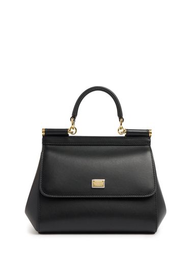 Medium Sicily Smooth Leather Bag - DOLCE & GABBANA - Modalova