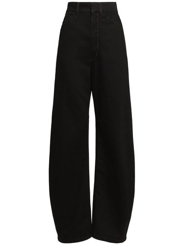 Denim High Waisted Curved Jeans - LEMAIRE - Modalova