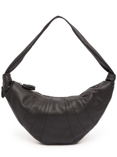 Large Croissant Grain Leather Bag - LEMAIRE - Modalova