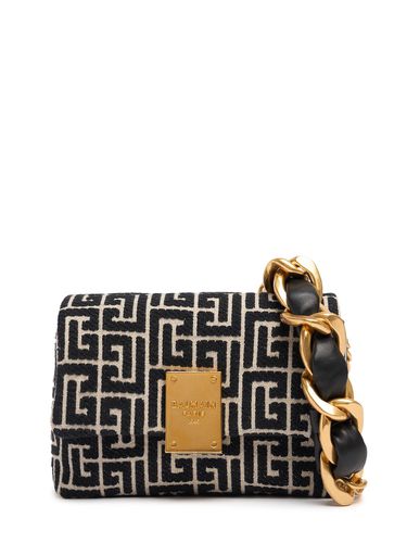 Bolso Mini 1945 De Jacquard Con Monograma - BALMAIN - Modalova