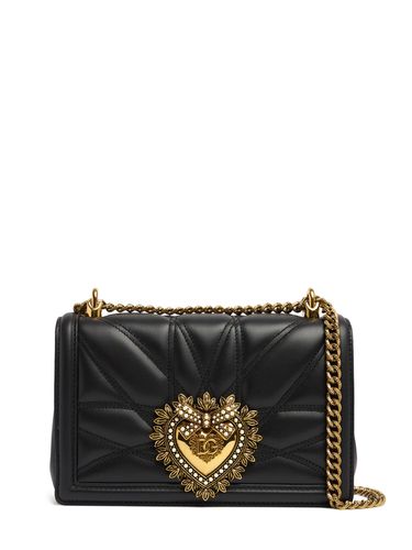 Bolso De Hombro Devotion De Piel - DOLCE & GABBANA - Modalova