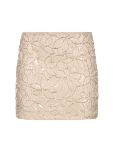 Embellished Mini Skirt - ROTATE - Modalova