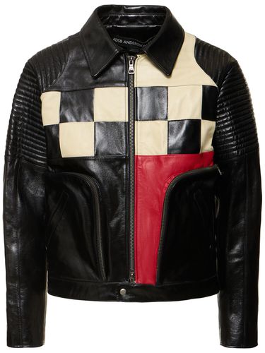 Chaqueta Biker De Piel - ANDERSSON BELL - Modalova