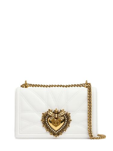 Bolso De Hombro Devotion De Piel - DOLCE & GABBANA - Modalova